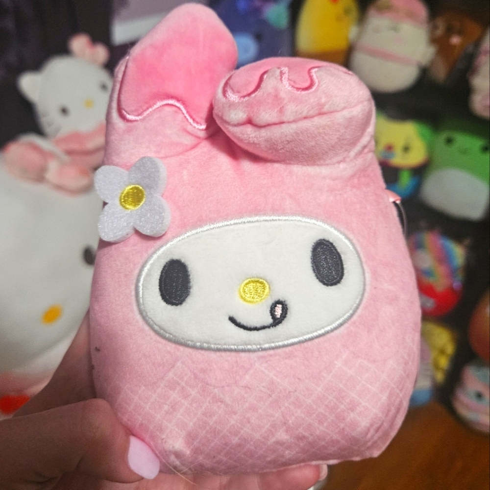 NWT Squishmallows Hello Kitty My Melody Icecream Pink Squish 🍨 5"